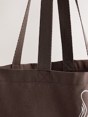 Шоколадно-коричневий - Gilmore Girls License Shopper Bag - Image 3 of 5