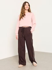 FatFace Ely Brown Side Stripe Trousers - Image 3 of 5