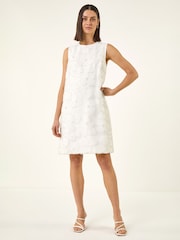 화이트 - Roman Premium Sequin Shift Dress - 5의 이미지 2
