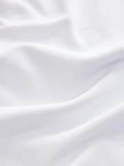 White Soft Touch Slinky Crew Neck Short Sleeve T-Shirt - Image 7 of 8