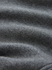 Charcoal Grey Milano Zip Through Jumper - Image 9 of 9