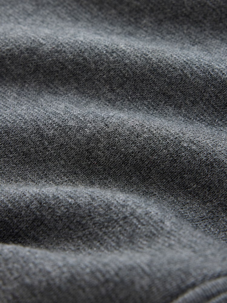 Charcoal Grey Milano Zip Through Jumper - Image 9 of 9