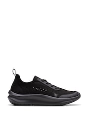 Clarks Black Solevana Tie Shoes - Image 1 of 5