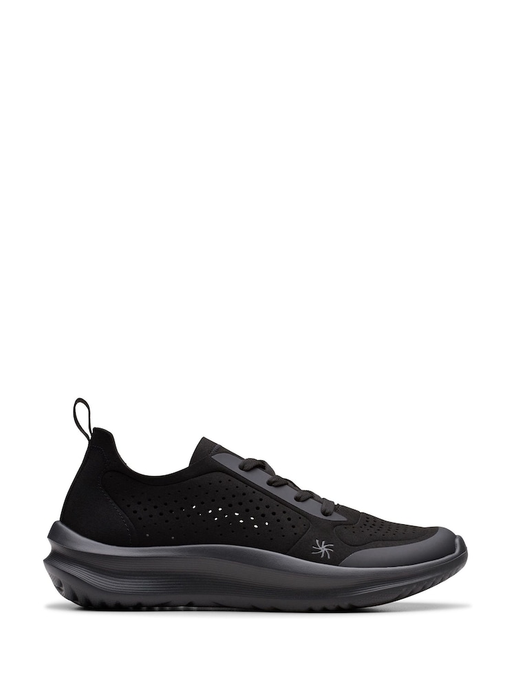Clarks Black Solevana Tie Shoes - Image 1 of 5 Clarks Black Solevana Tie Shoes - Image 1 of 5