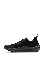 Clarks Black Solevana Tie Shoes - Image 2 of 5