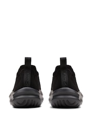 Clarks Black Solevana Tie Shoes - Image 4 of 5