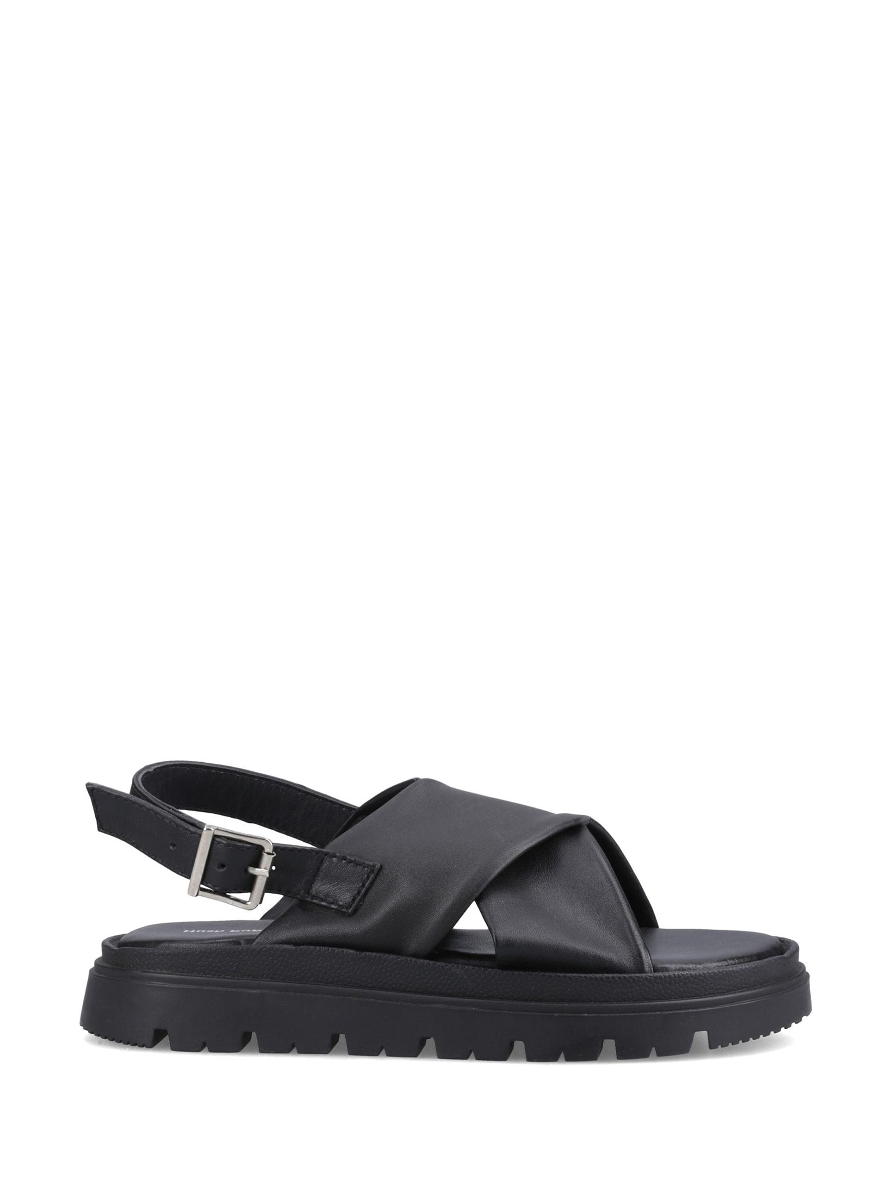 Hush Puppies Women's Black Lara Sandals