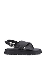 Hush Puppies Black Lara Sandals - Image 1 of 5