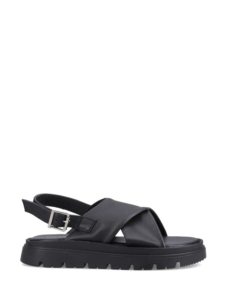 Hush Puppies Black Lara Sandals - Image 1 of 5 Hush Puppies Black Lara Sandals - Image 1 of 5