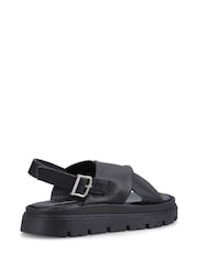 Hush Puppies Black Lara Sandals - Image 3 of 5