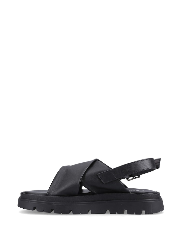 Hush Puppies Black Lara Sandals - Image 5 of 5 Hush Puppies Black Lara Sandals - Image 5 of 5