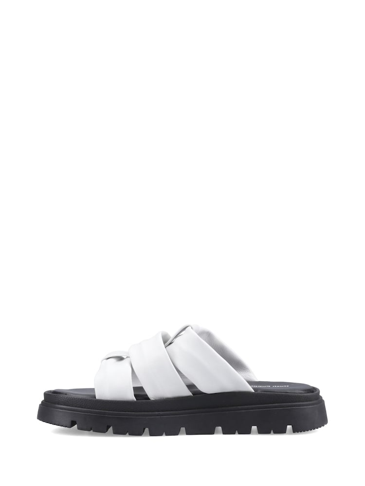 Hush Puppies White Loretta Mules - Image 5 of 5 Hush Puppies White Loretta Mules - Image 5 of 5