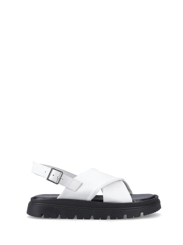 Hush Puppies White Lara Sandals - Image 1 of 5