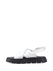 Hush Puppies White Lara Sandals - Image 2 of 5