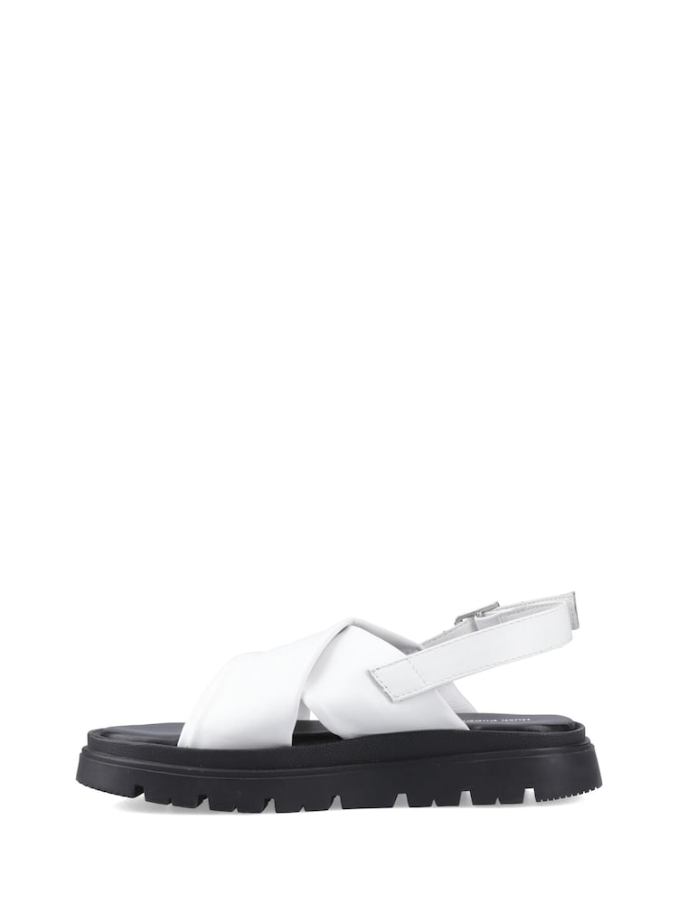 Hush Puppies White Lara Sandals - Image 2 of 5