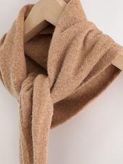 Camel Neppy 100% Merino Wool N.Premium Neck Scarf - Image 2 of 3
