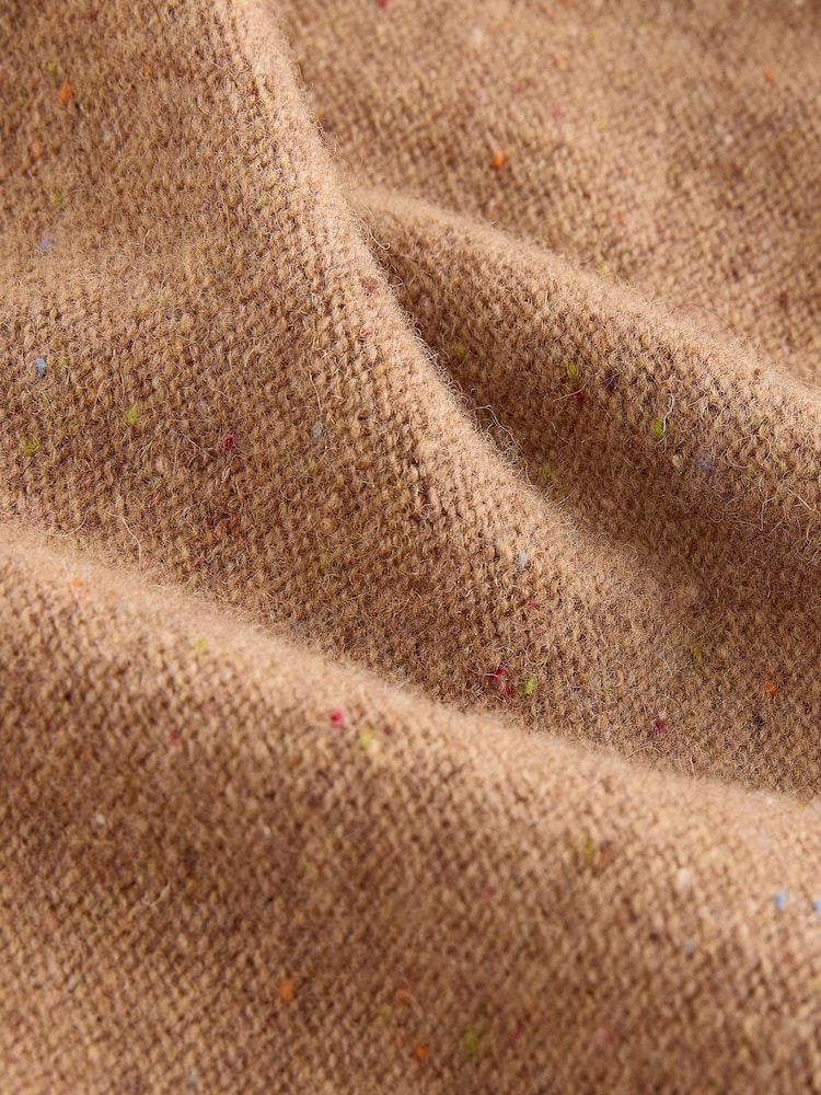 Camel Neppy Merino Wool N.Premium Neck Scarf - Image 7 of 7