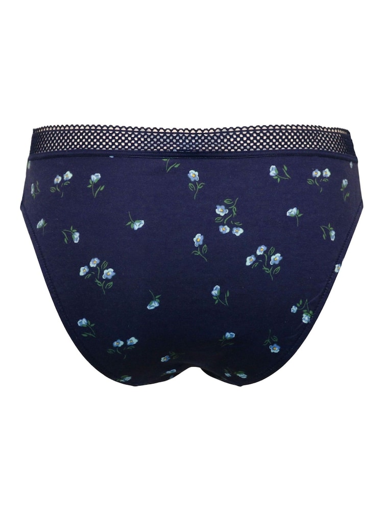 Pour Moi Blue Love To Lounge Knickers - Image 4 of 4