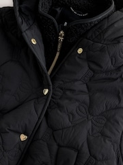 črna - Baker by Ted Baker 2 Piece Borg Quilted Gilet Coat Set - Slika 13 iz 15
