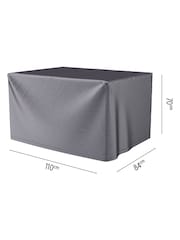 Pacific Anthracite Garden Firetable Aerocover - Image 4 of 6