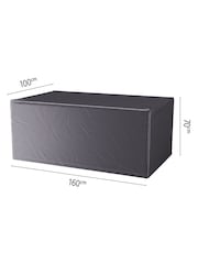 Pacific Anthracite Garden Table Aerocover - Image 2 of 6