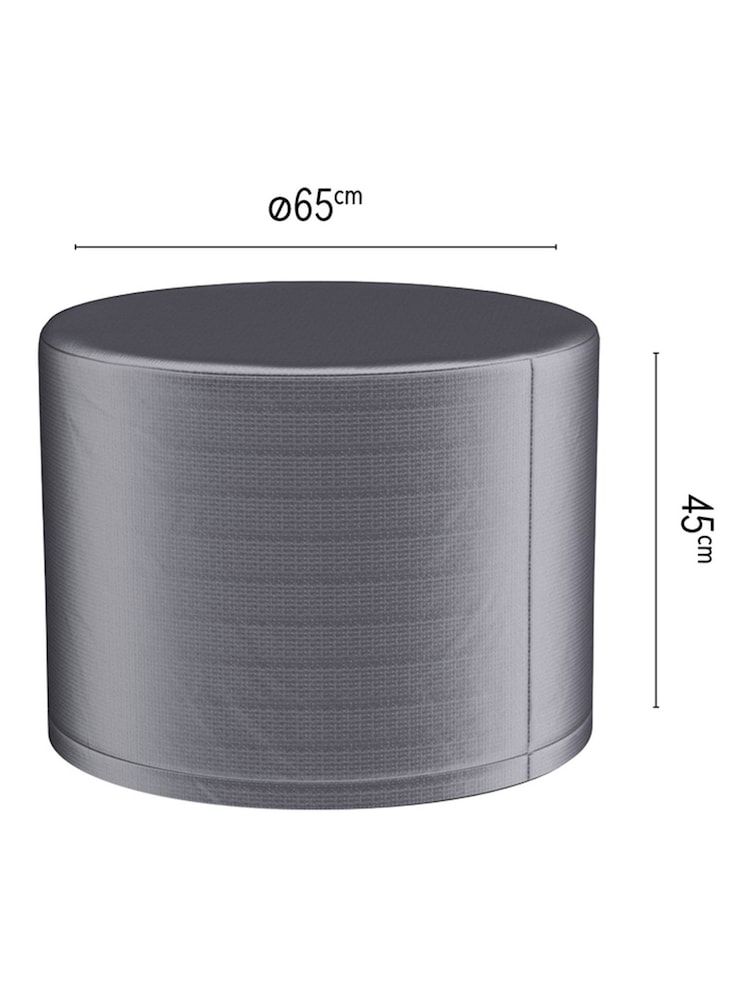 Pacific Anthracite Garden Firetable Aerocover Round - Image 2 of 6 Pacific Anthracite Garden Firetable Aerocover Round - Image 2 of 6