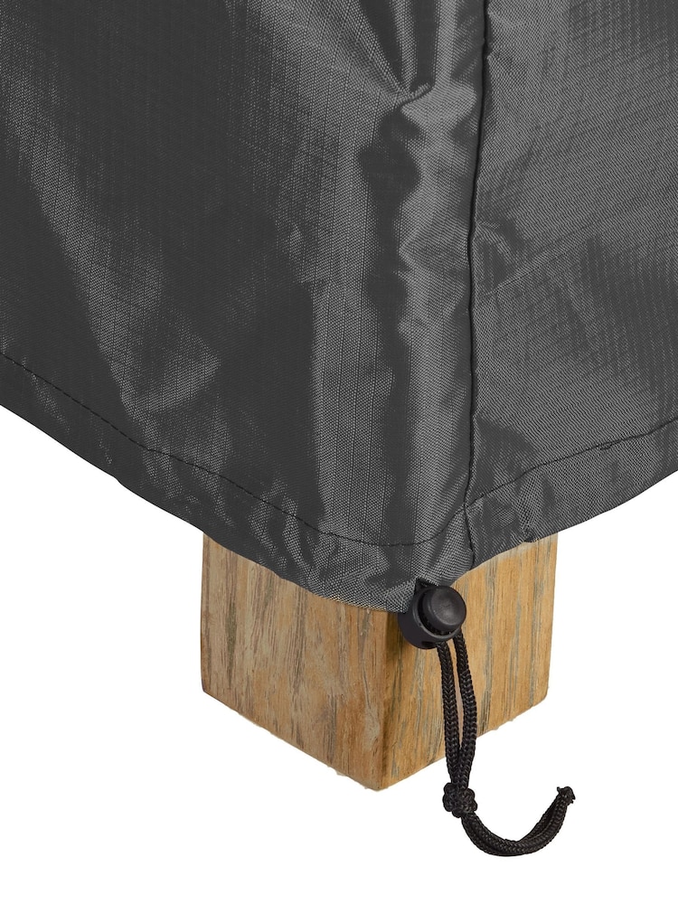 Pacific Anthracite Garden Firetable Aerocover Round - Image 6 of 6 Pacific Anthracite Garden Firetable Aerocover Round - Image 6 of 6