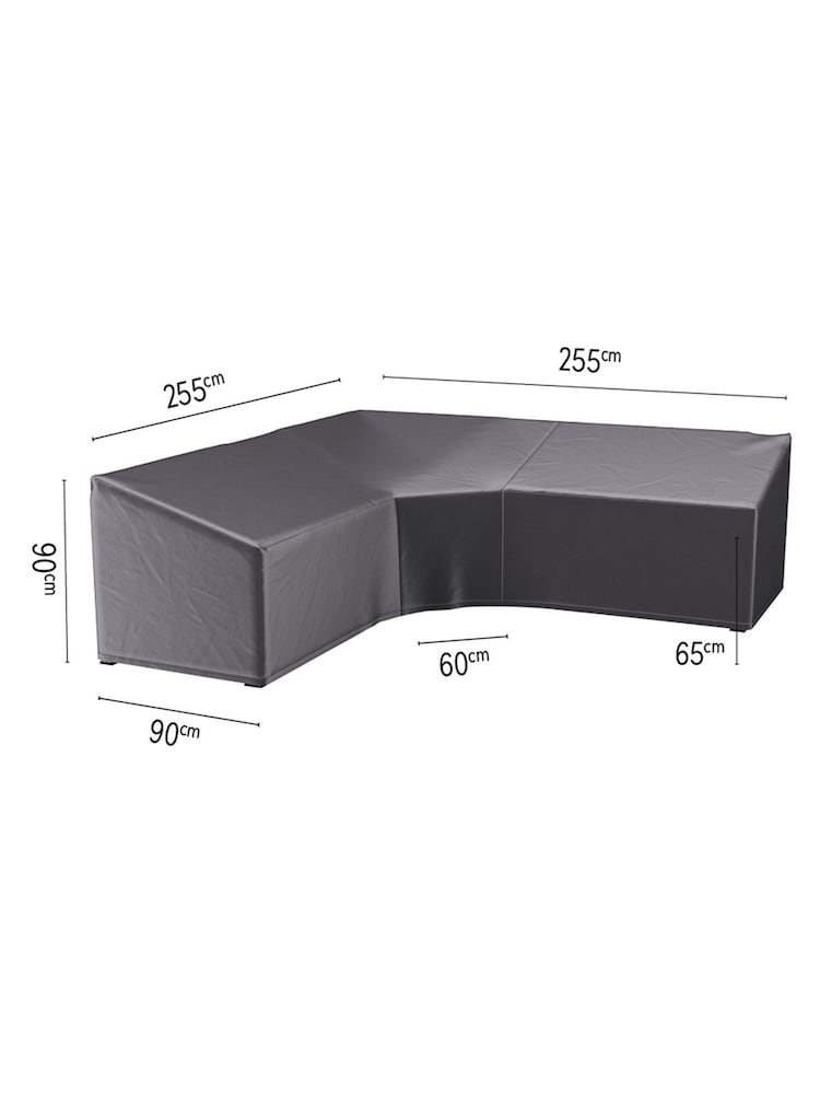 Pacific Anthracite Outdoor Seating Set Aerocover Trapeeze - Image 2 of 6