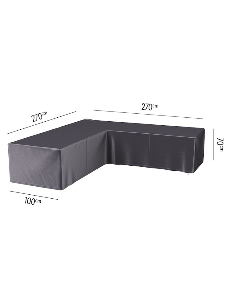 Pacific Anthracite Outdoor Seating Set Aerocover L Shape - Image 2 of 6