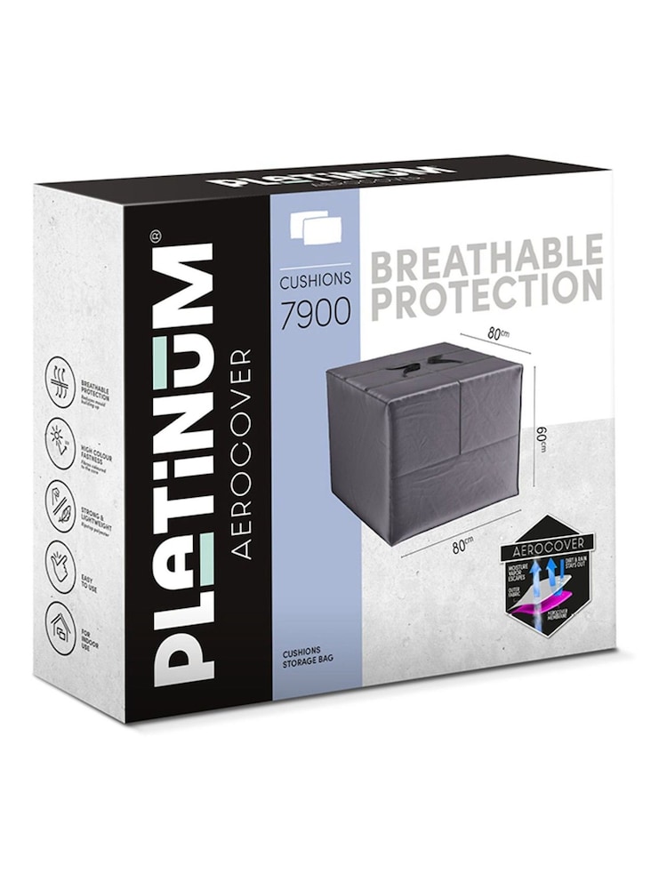 Pacific Anthracite Outdoor Cushion Bag Aerocover - Image 1 of 6