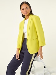 Roman Green Petite Revere Collar Blazer - Image 1 of 5