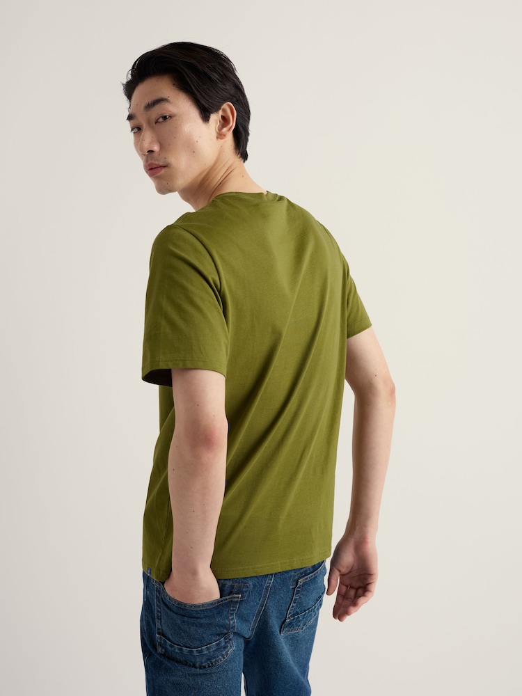 Seasalt Cornwall Green Midwatch T-Shirt - Image 2 of 5