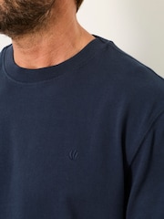 FatFace Alton Navy Short Sleeve T-Shirt - Image 5 of 6
