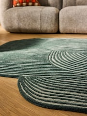 MADE.COM Green Casey Wool Tufted Rug - Image 3 of 5