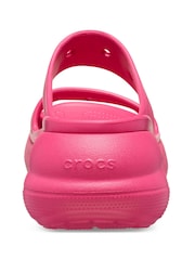 Crocs Pink Classic Crush Sandals - Image 3 of 4