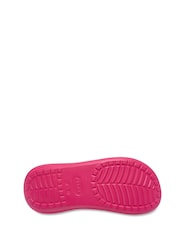 Crocs Pink Classic Crush Sandals - Image 4 of 4