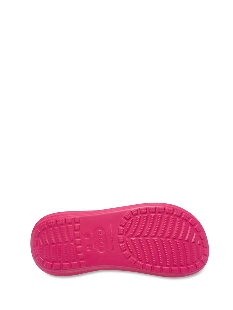 Crocs Pink Classic Crush Sandals - Image 4 of 4