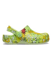 Crocs Yellow Toddler Classic Glow Monster Camo Clogs - Image 1 of 6