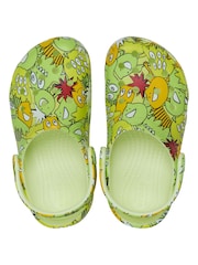 Crocs Yellow Toddler Classic Glow Monster Camo Clogs - Image 5 of 6