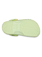 Crocs Yellow Toddler Classic Glow Monster Camo Clogs - Image 6 of 6