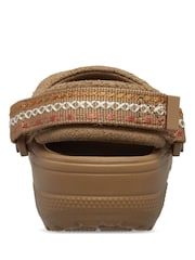 Crocs Kids Classic Crafted Suede Stitch Clogs - Imagem 6 de 6