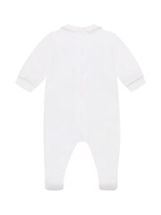 Emile Et Rose Natural Lenny Twin Pack All-In-One in Stone & White With Nursery Embroidery - Image 6 of 8