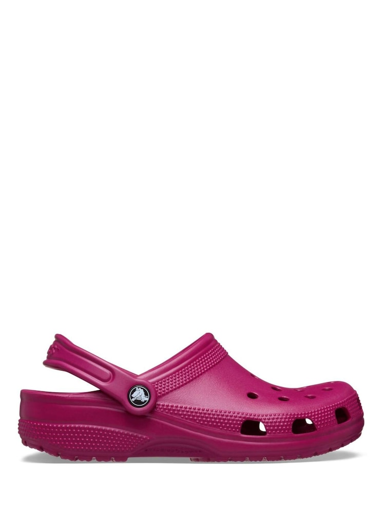 Crocs Pink Adult Classic Clogs - Image 1 of 7 Crocs Pink Adult Classic Clogs - Image 1 of 7