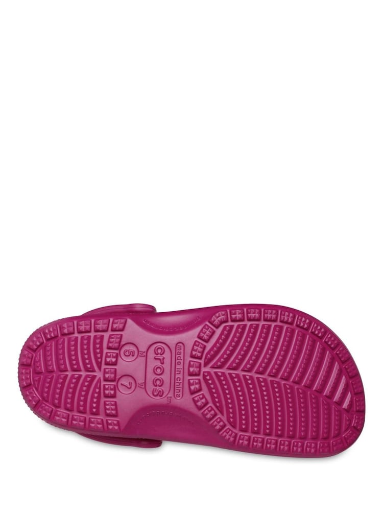 Crocs Pink Adult Classic Clogs - Image 7 of 7 Crocs Pink Adult Classic Clogs - Image 7 of 7