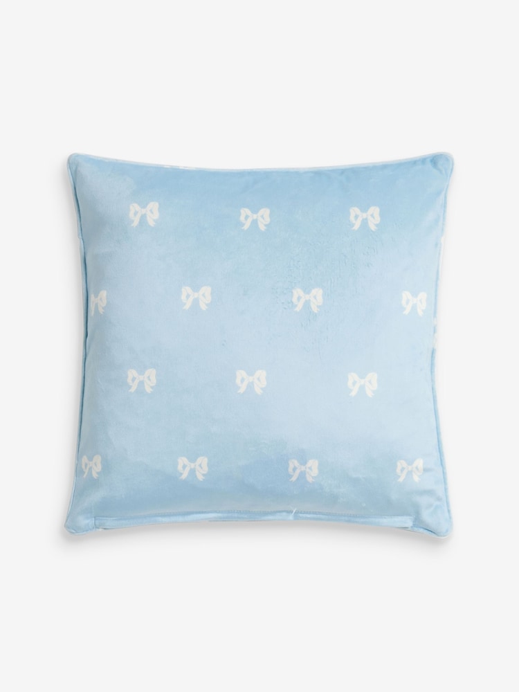 Cath Kidston Blue Needlepoint Dog Cushion - Image 5 of 5