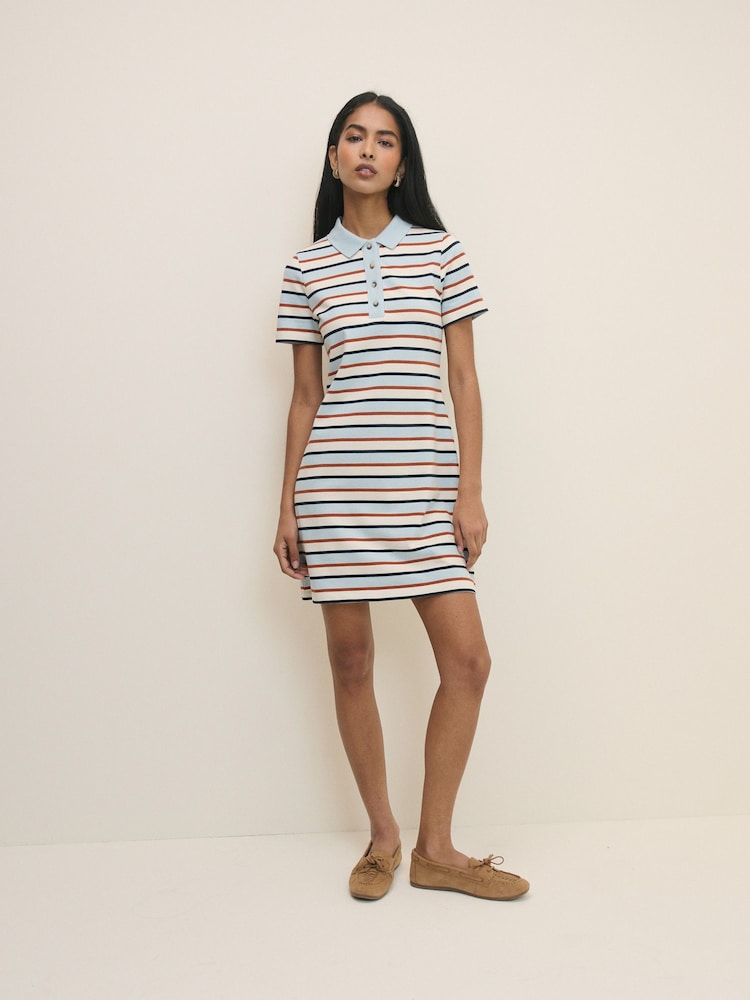 Nobodys Child Blue Collins Dress - Image 1 of 5
