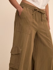 Nobodys Child Green Harrison Utility Ballon Trousers - Image 5 of 5