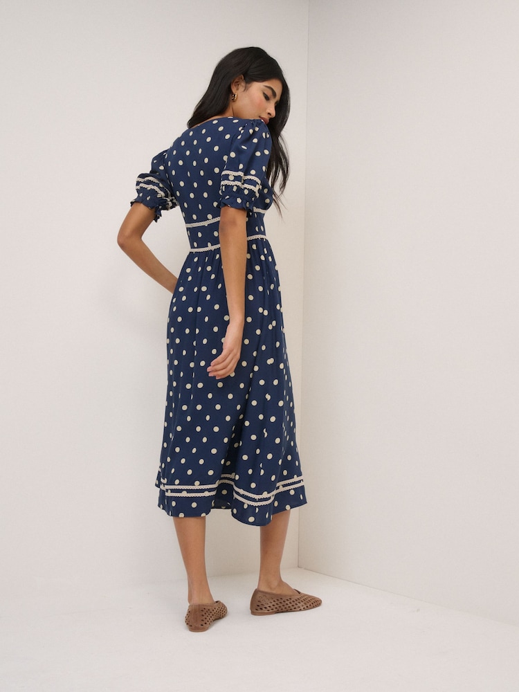 Nobodys Child Saffy Midi Dress - תמונה 2 מתוך 5 Nobodys Child Saffy Midi Dress - תמונה 2 מתוך 5