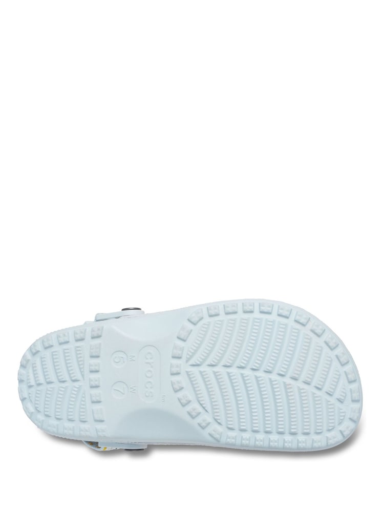 Crocs Blue Classic Stitch Clogs - Image 6 of 6