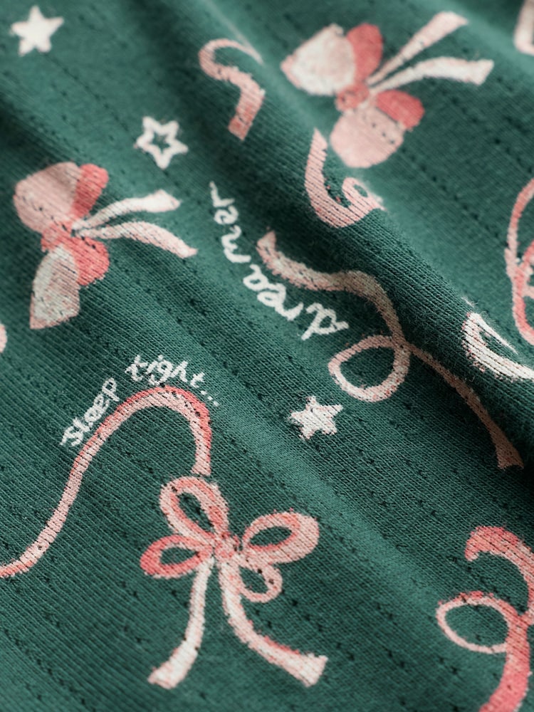 FatFace Bow Print Pyjama Set - Obraz 10 z 10 FatFace Bow Print Pyjama Set - Obraz 10 z 10